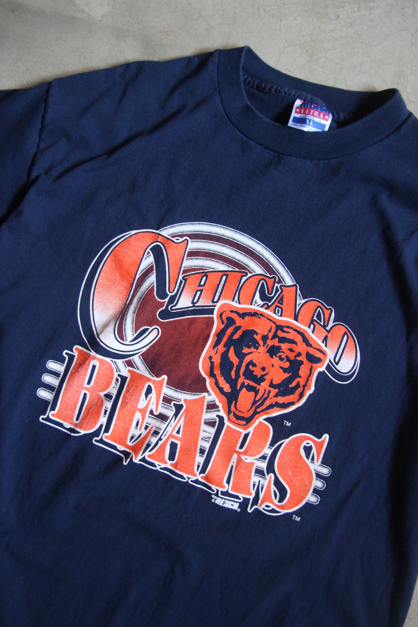 Vintage 90s Chicago Bears Tee (XL)