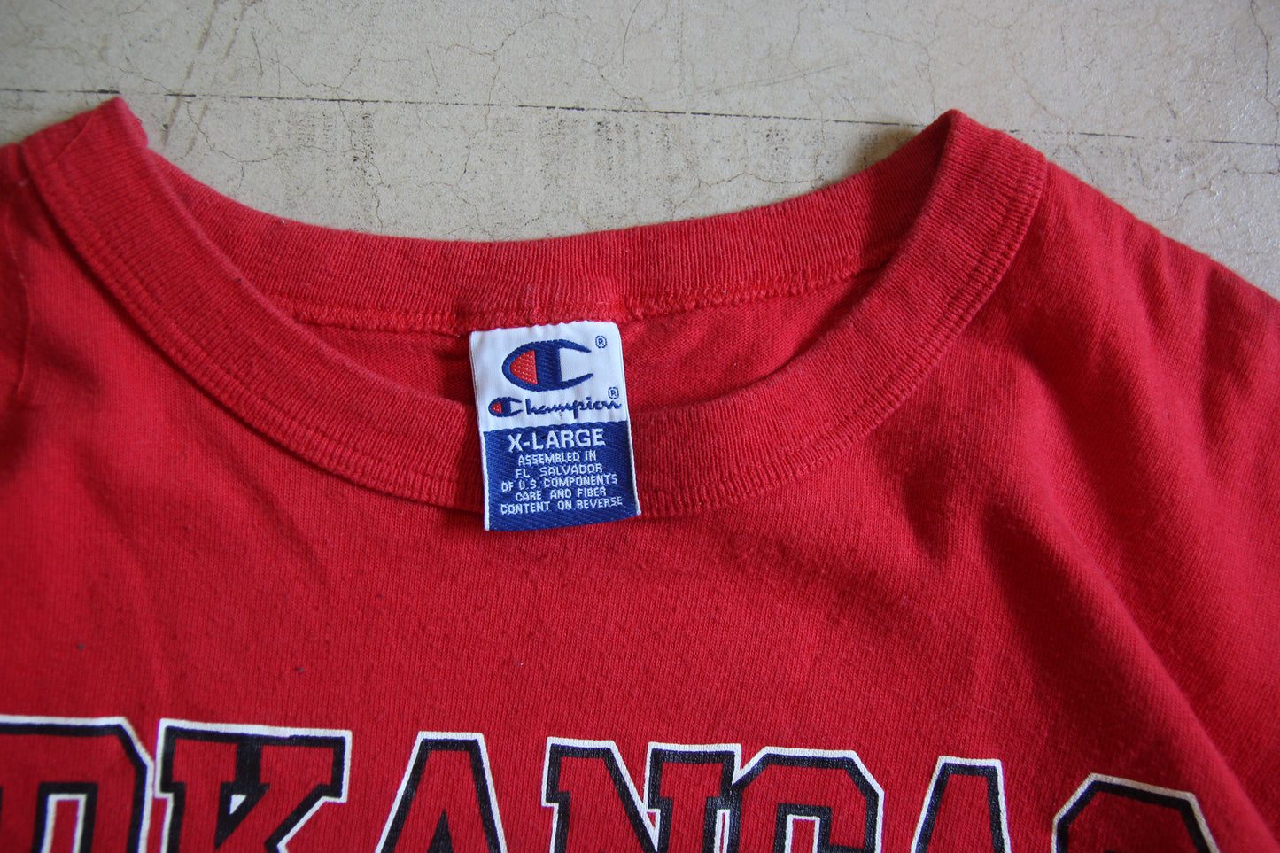 Vintage 90s Arkansas Basketball Shirt (XL)