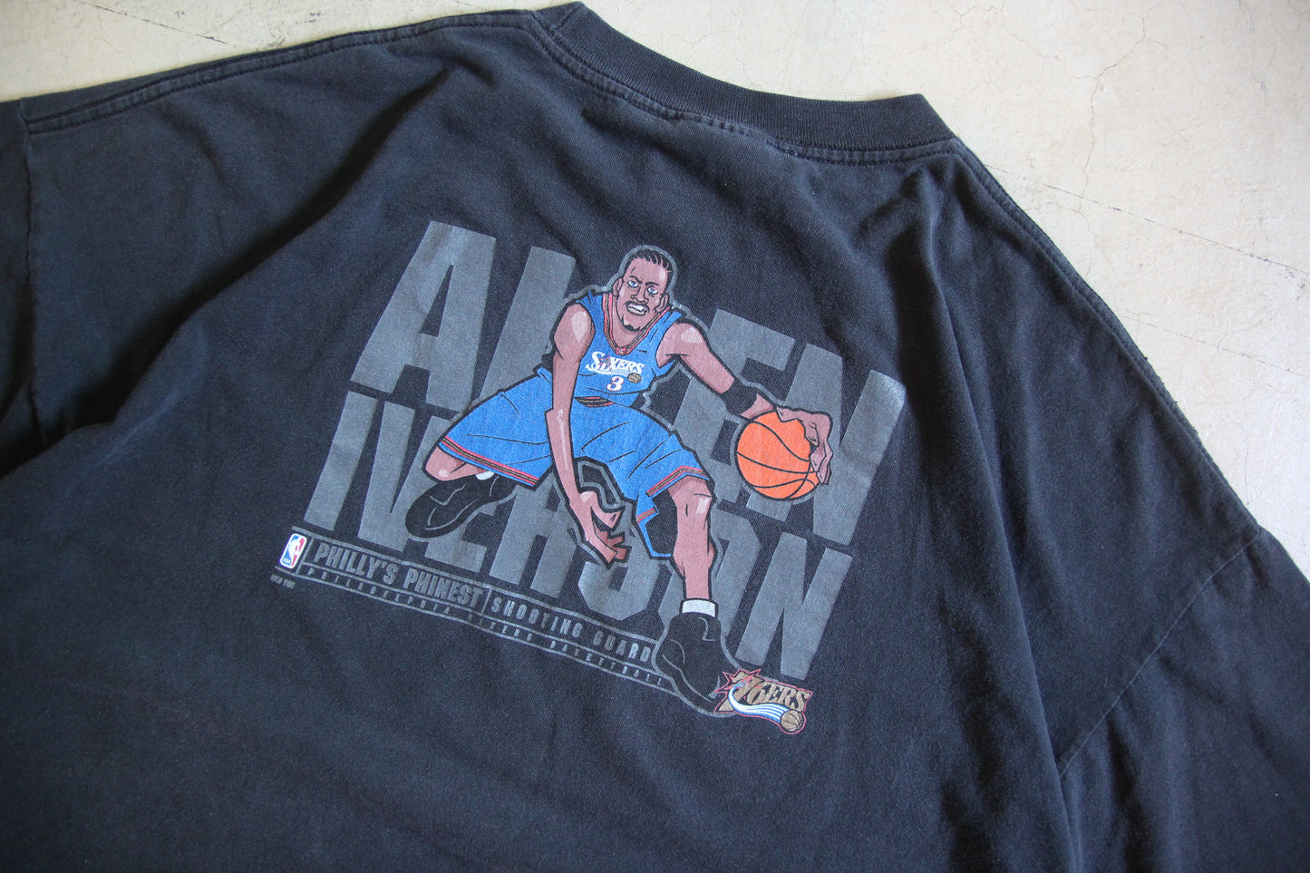 Vintage Nike Allen Iverson "Philly's Finest" Shirt (XXL)