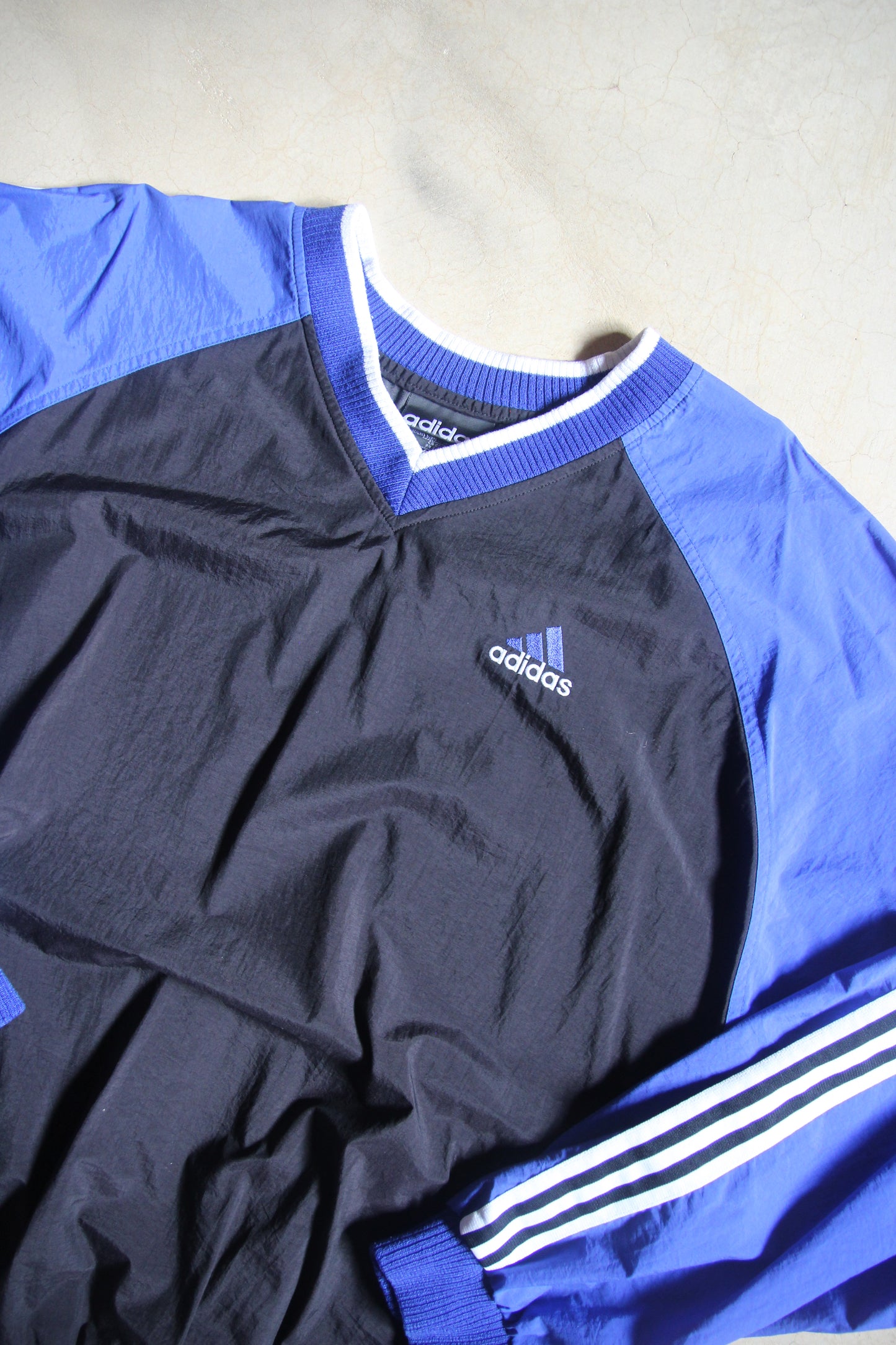 Vintage 90s Adidas Pullover Jacket (XL)