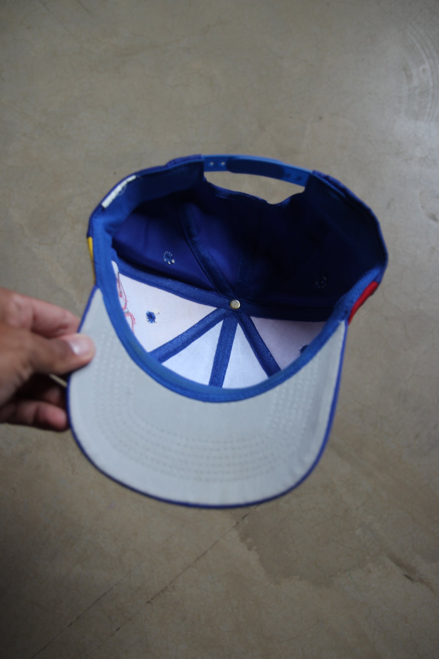 Vintage Ted Musgrave Nascar Pinwheel Hat