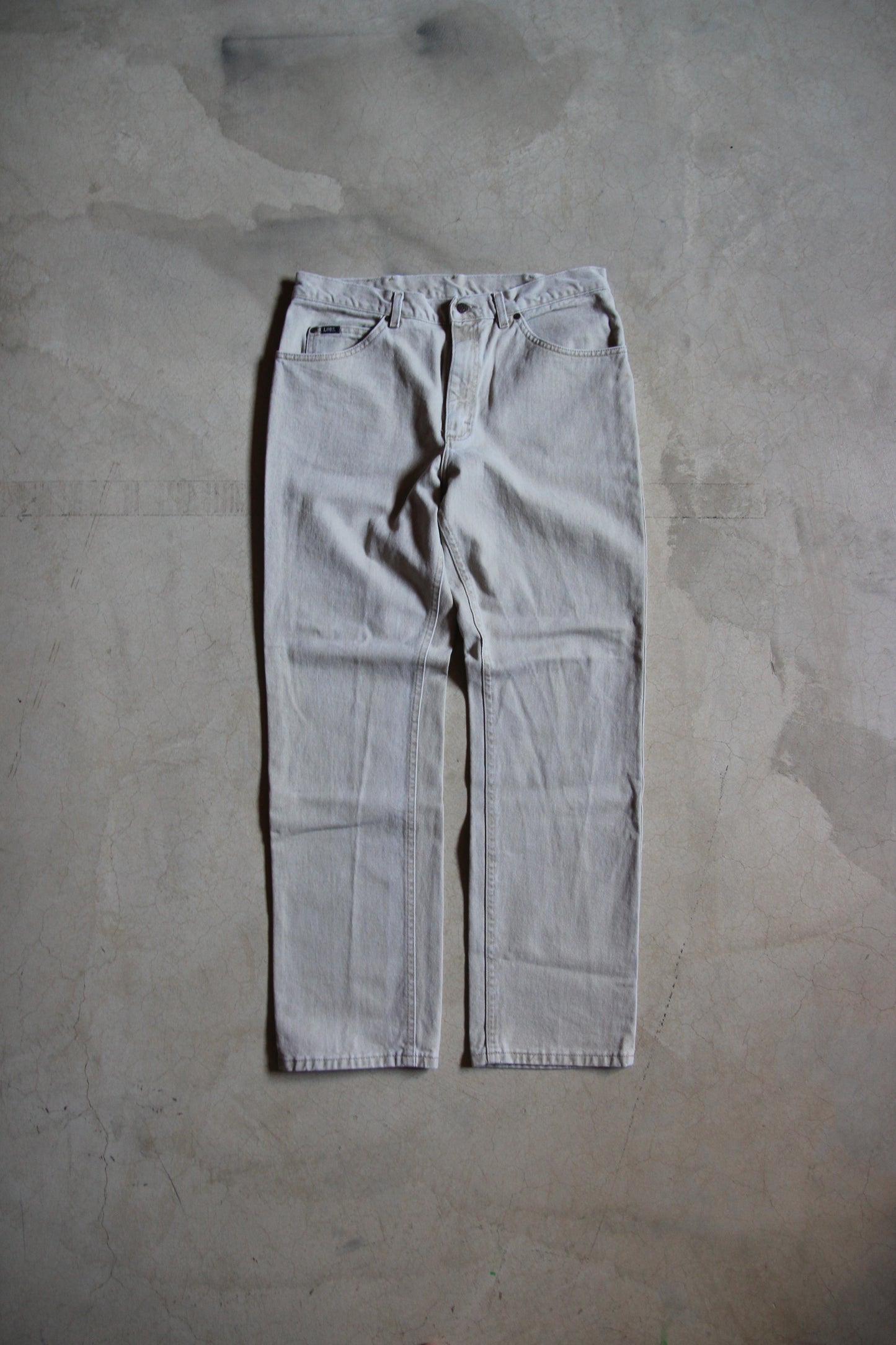 Vintage Lee Tan Regular Fit Pants (36x32)