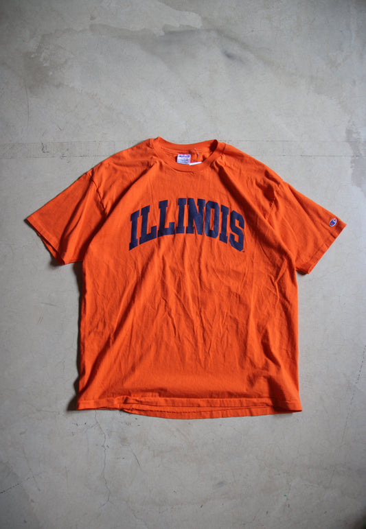 Vintage 90s University of Illinois Shirt (XXL)