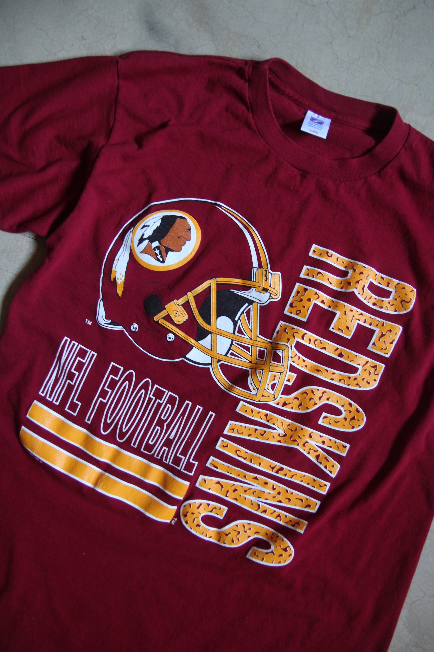 Vintage '91 Washington Redskins Tee (XL)