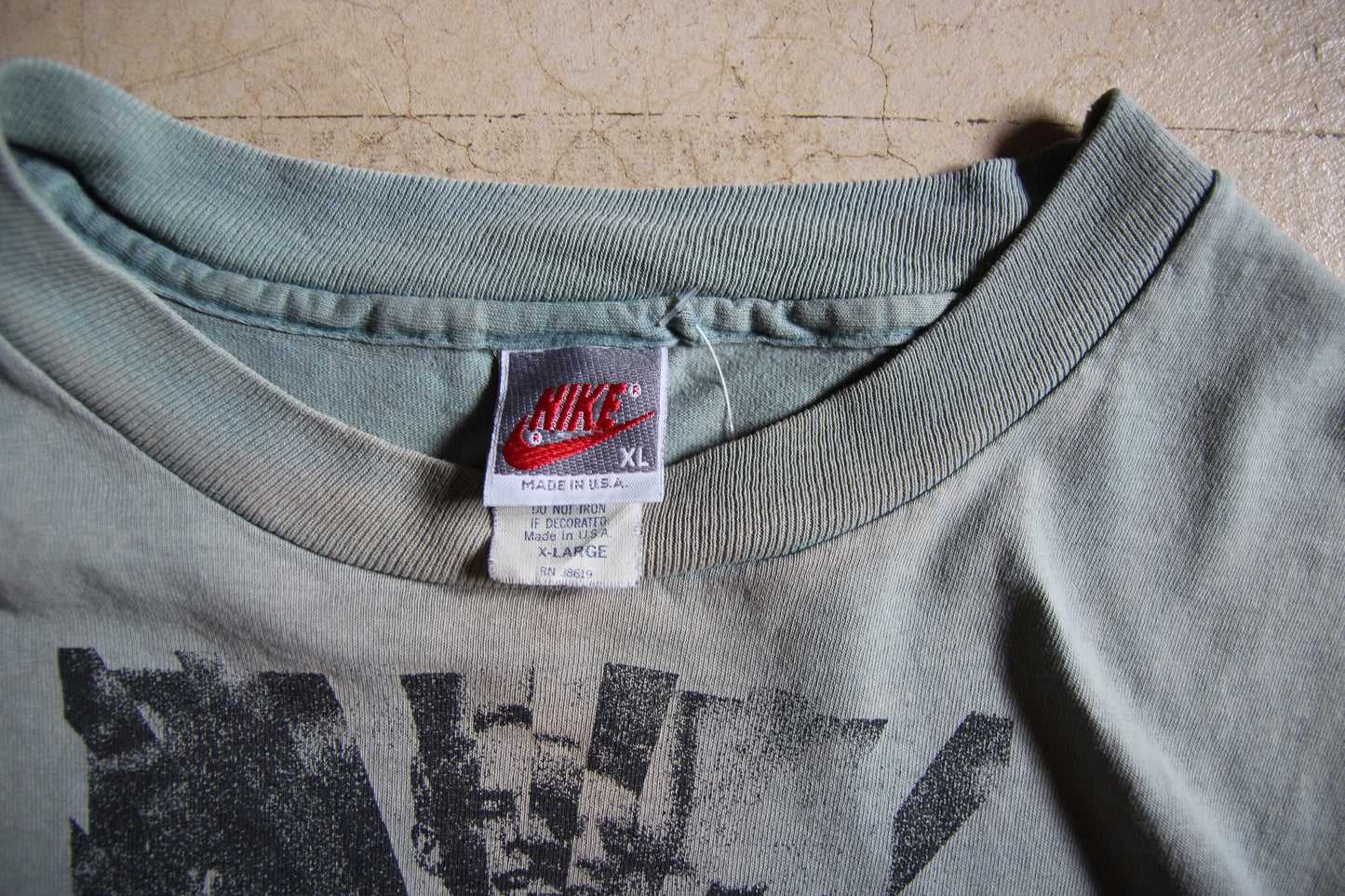 Vintage '92 Nike Cascade Runoff Distressed Shirt (XL)