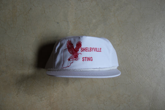 Vintage 80s Shelbyville Sting Rope Hat