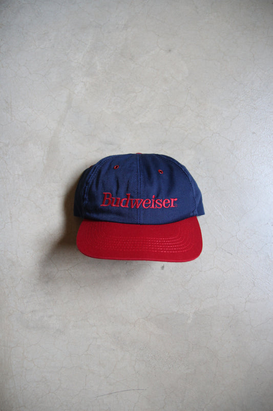 Vintage 90s Budweiser Snapback Hat