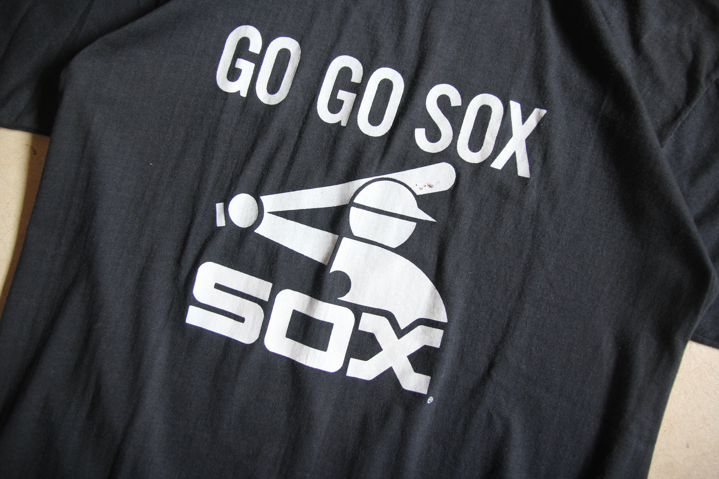 Vintage 70s Chicago White Sox "Go Go Sox" Shirt (L)