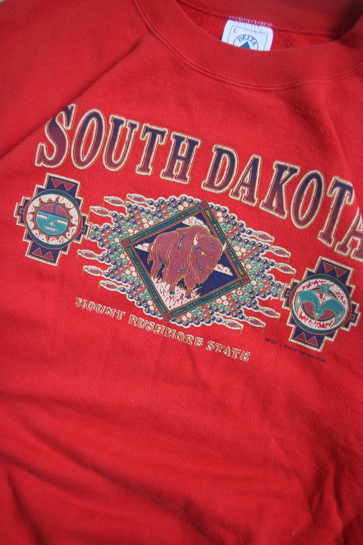 Vintage 90s South Dakota Crewneck (L)