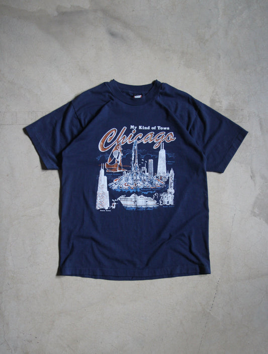 Vintage 90s Chicago "My Kind of Town" Shirt (XL)