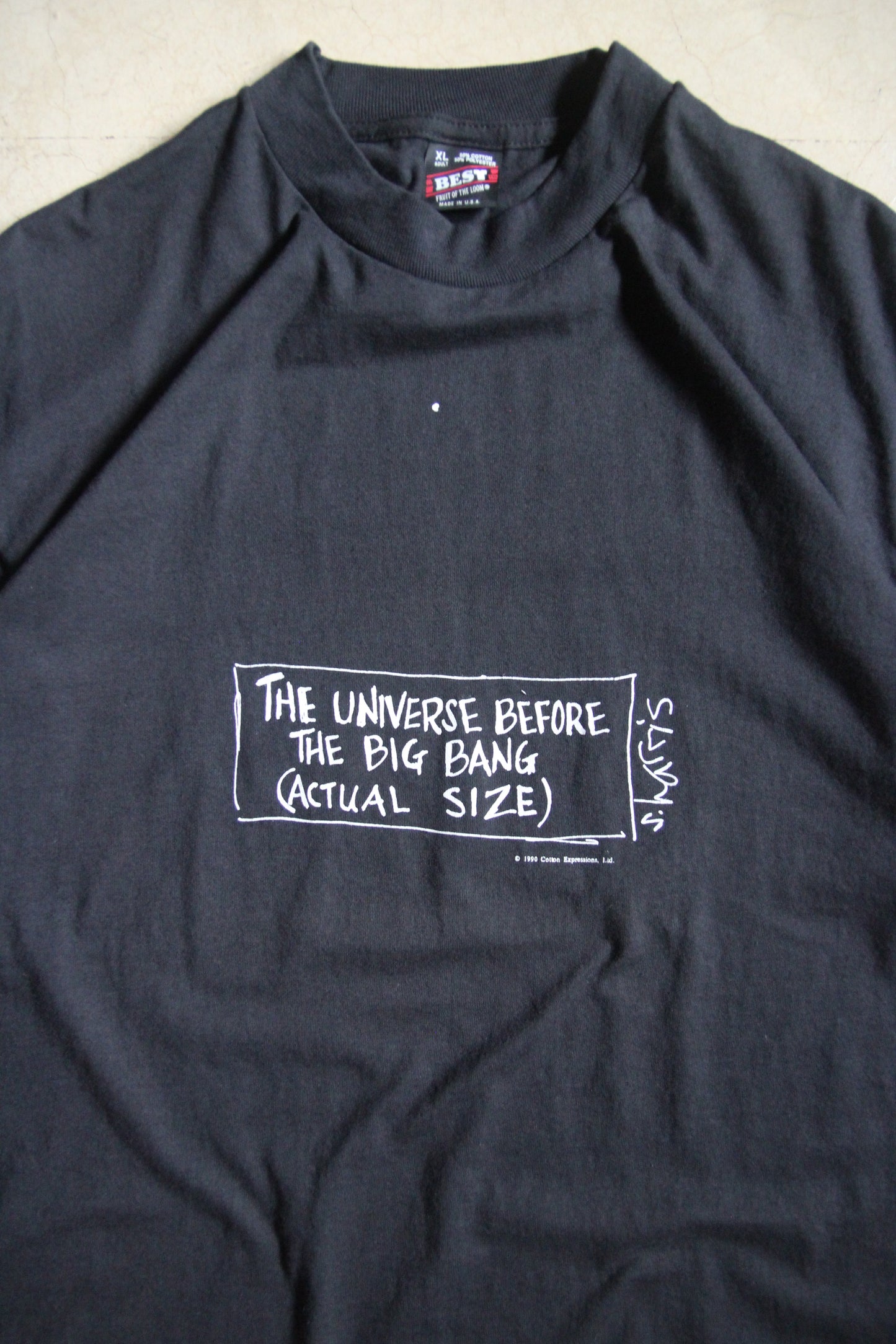 Vintage '90 "Universe Before Big Bang" Shirt (XL)