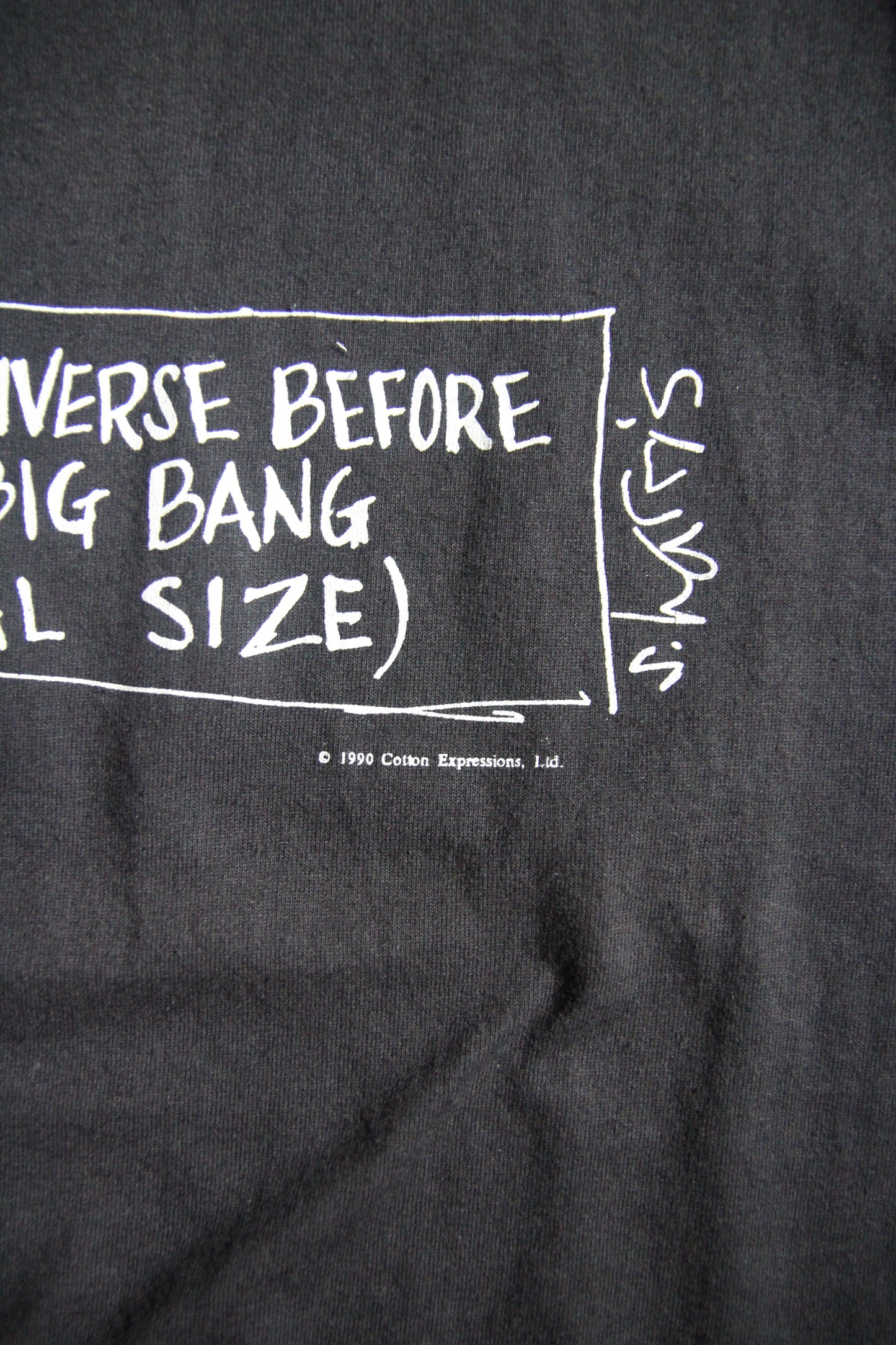 Vintage '90 "Universe Before Big Bang" Shirt (XL)