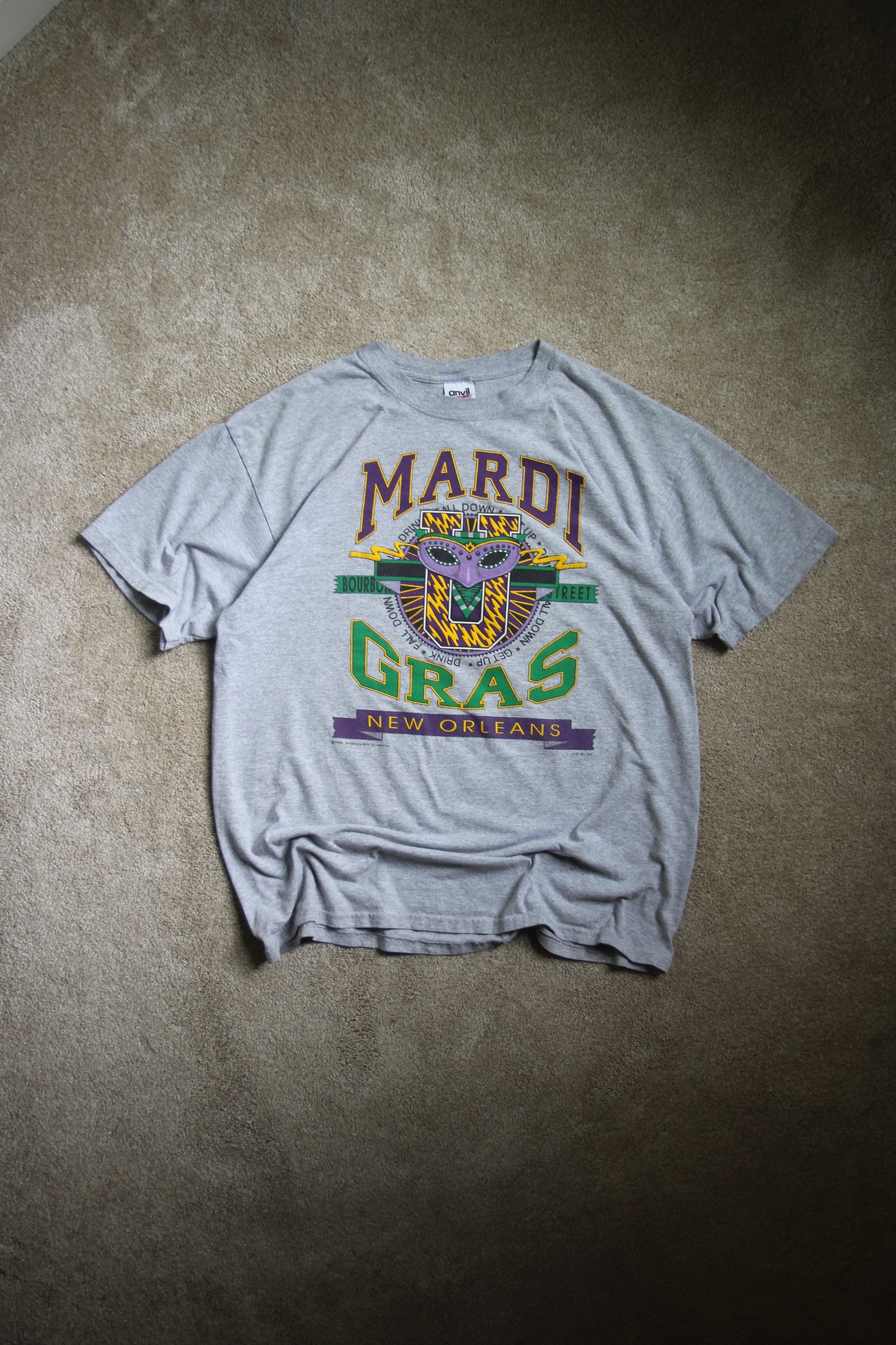 Vintage '91 Mardi Gras Tee (XL)