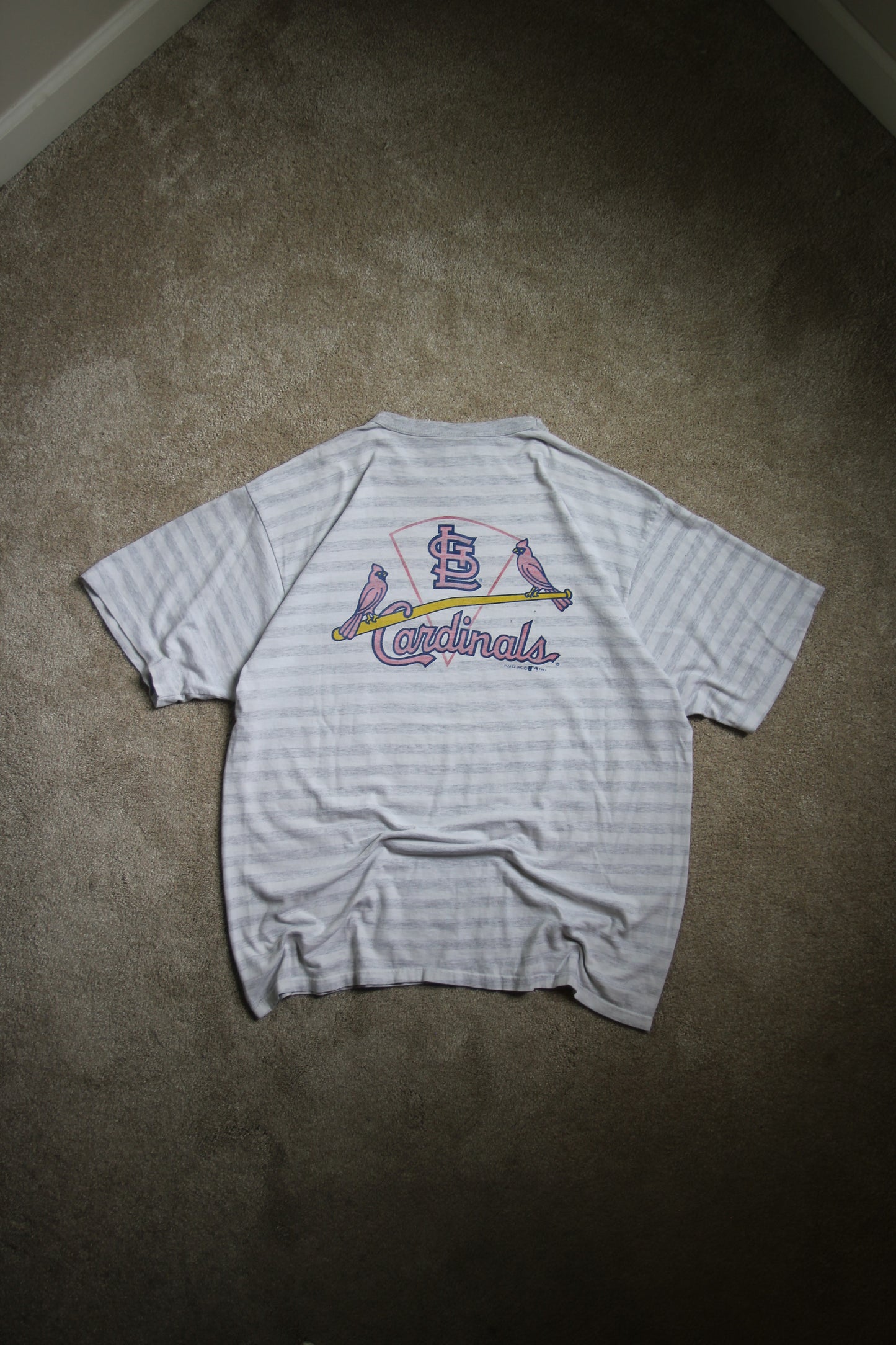 Vintage '93 St. Louis Cardinals Distressed Tee (XL)