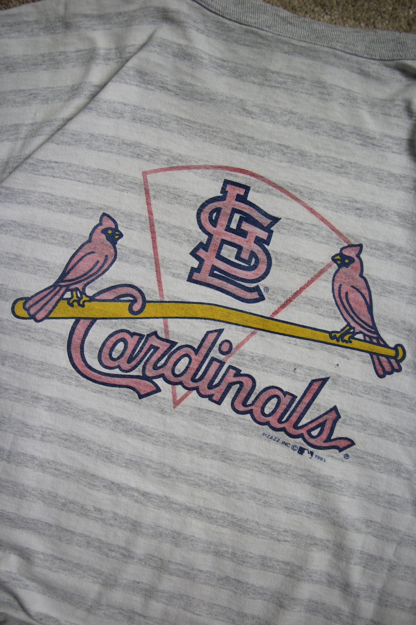 Vintage '93 St. Louis Cardinals Distressed Tee (XL)