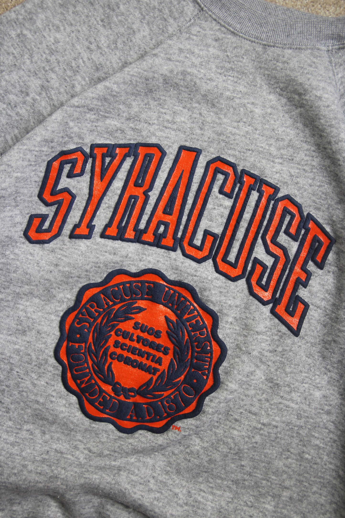 Vintage 80s Syracuse University Crewneck (L)