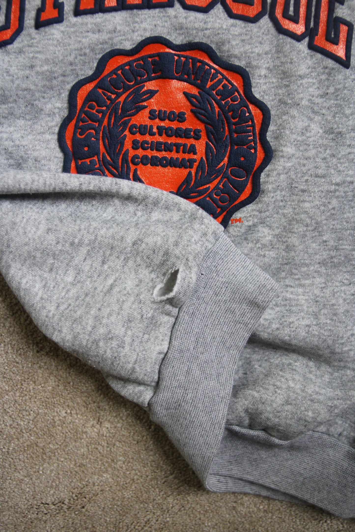 Vintage 80s Syracuse University Crewneck (L)