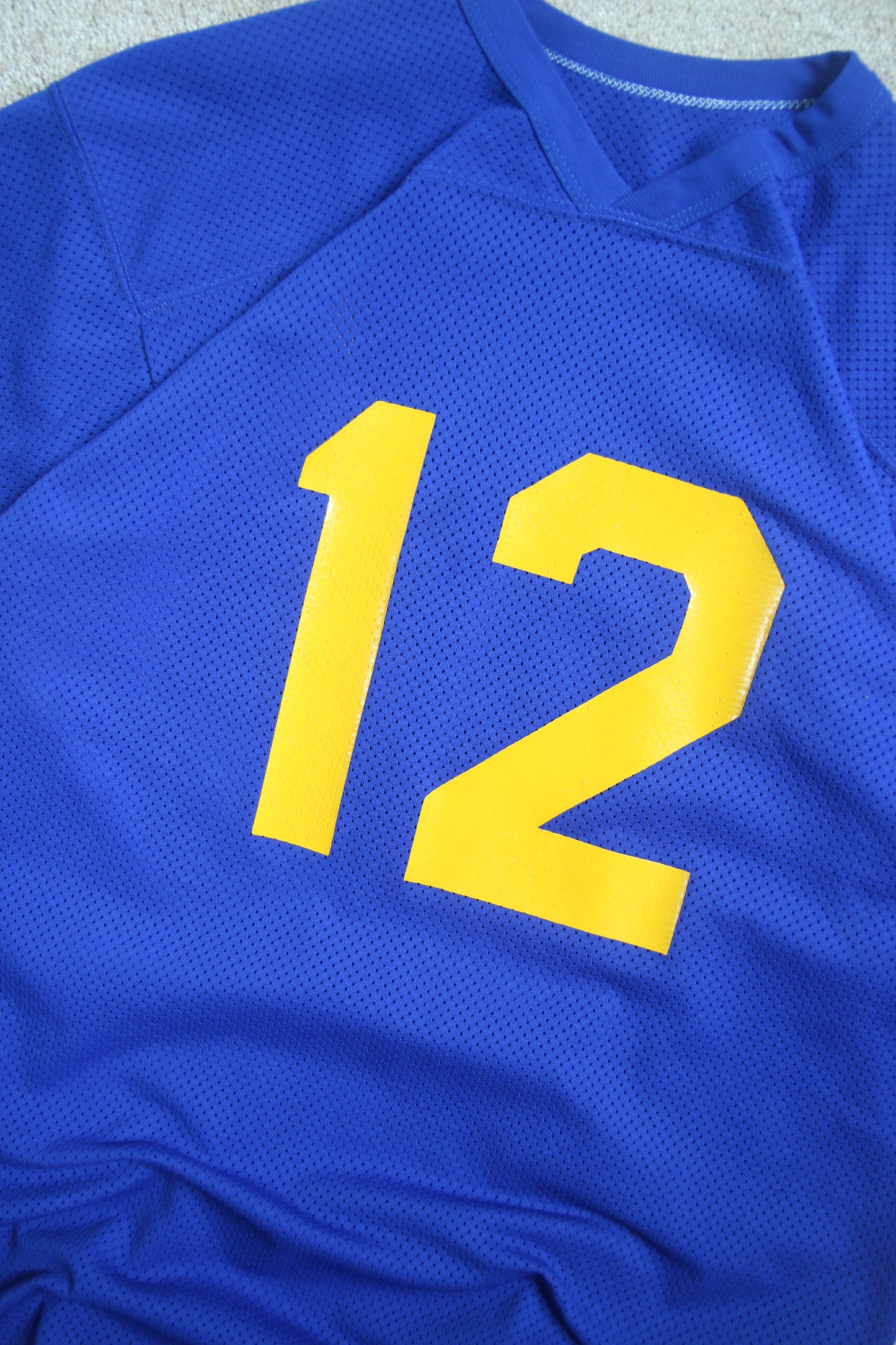 Vintage 80s #12 Football Jersey (XL)