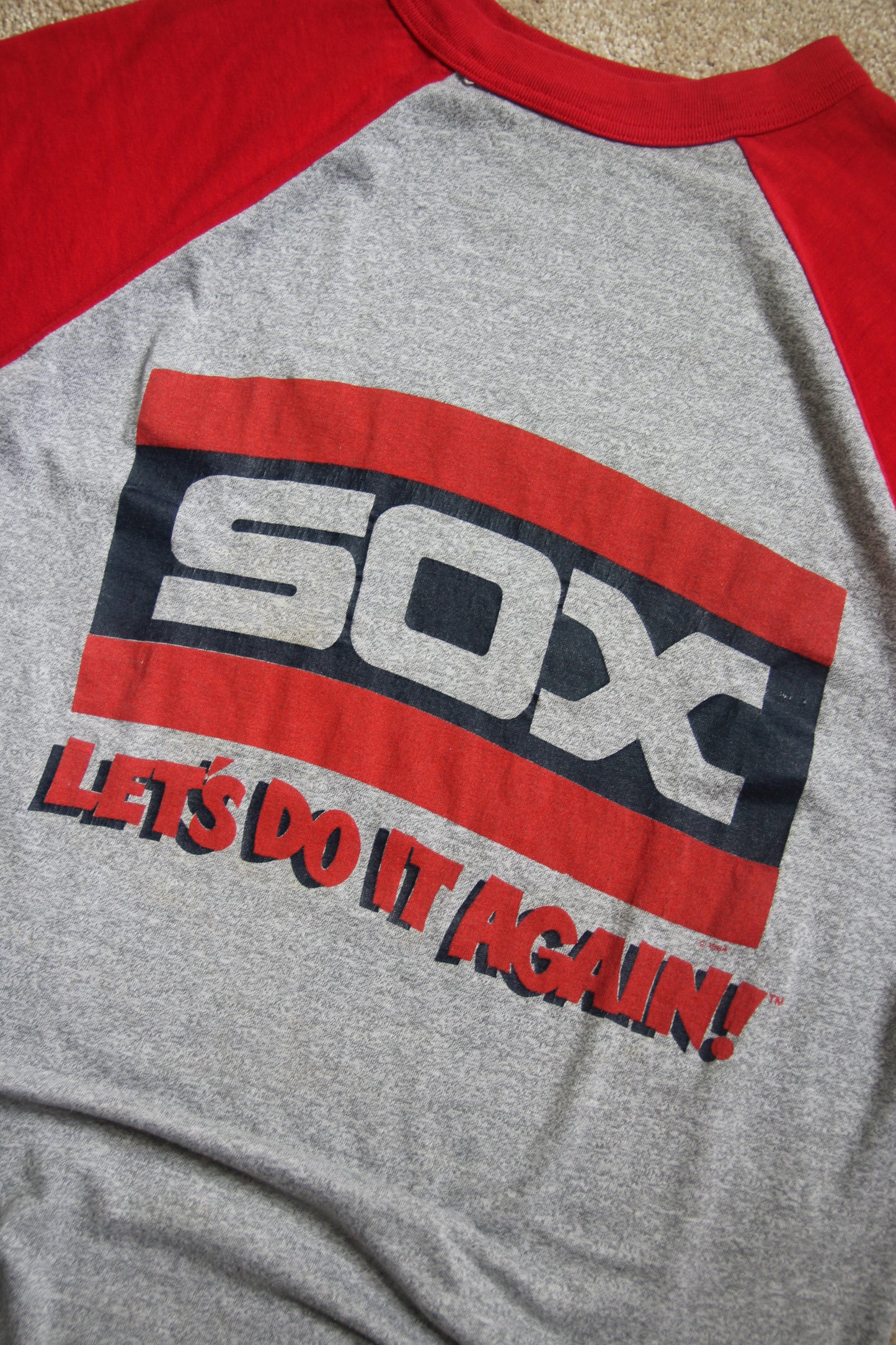 Vintage '84 Chicago White Sox Raglan Shirt (M)