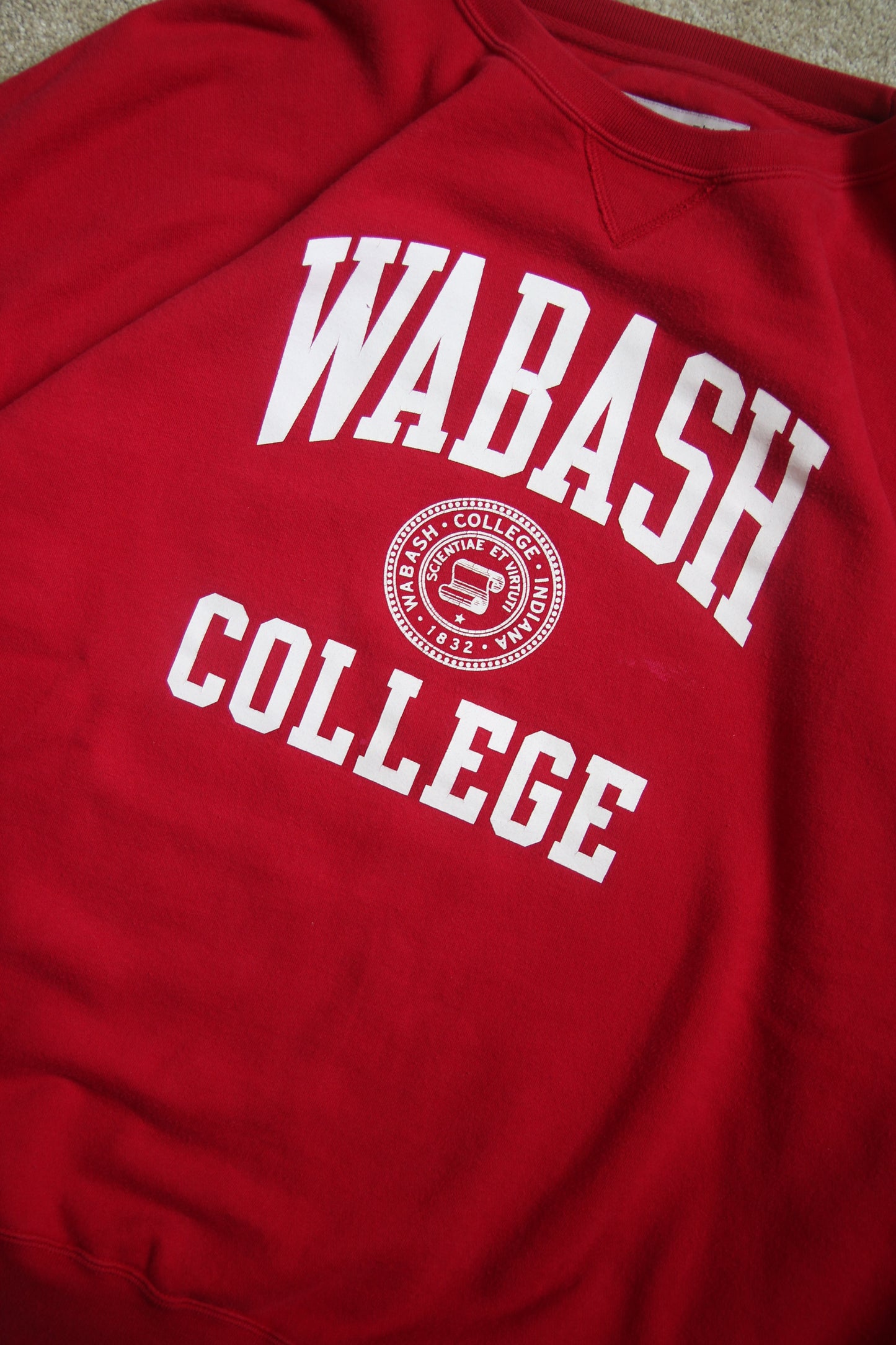 Vintage Wabash College Crewneck (XXL)