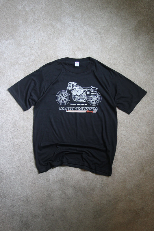 Vintage 90s Harley Davidson Motorcycle Shirt (XL)