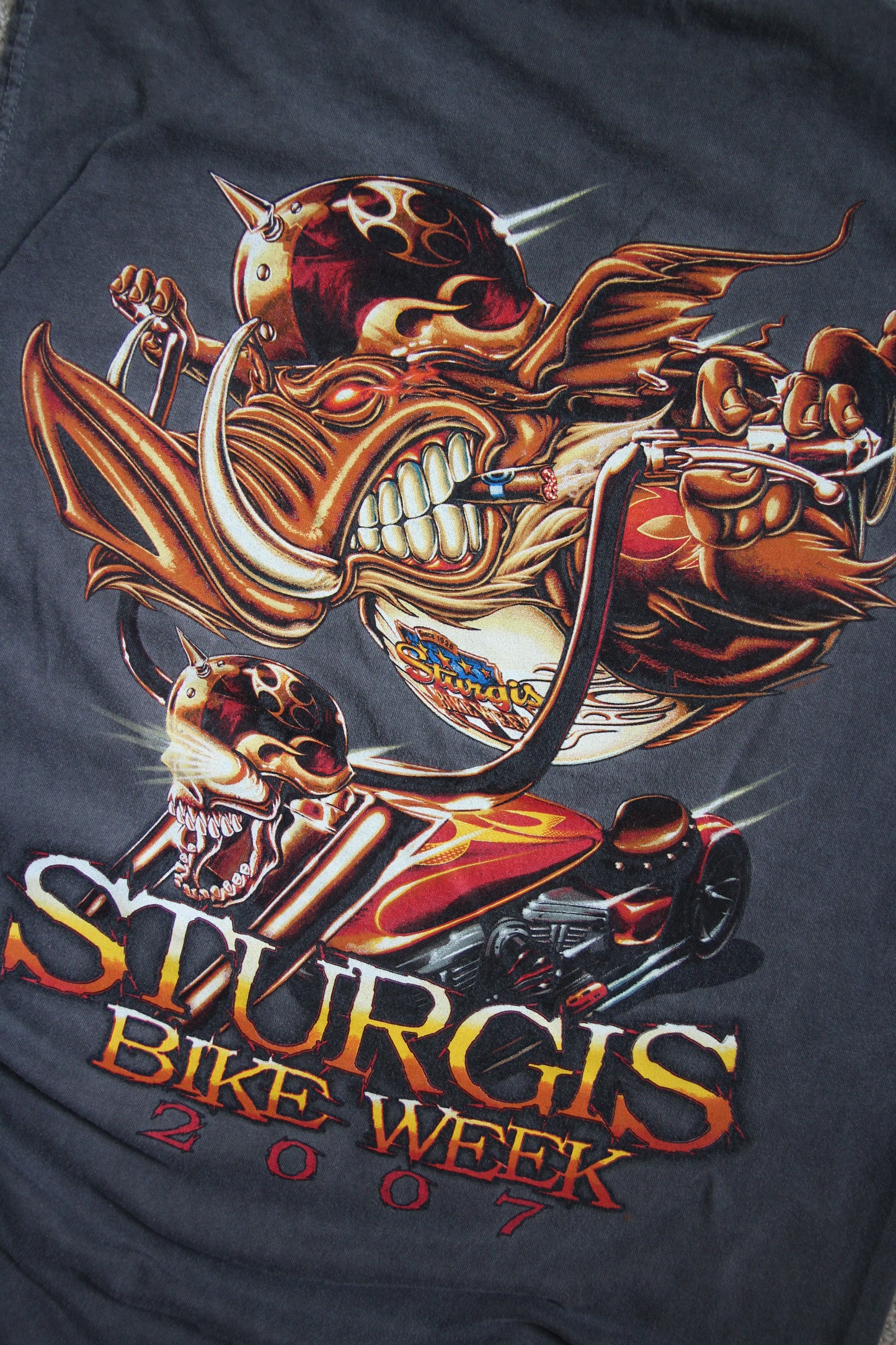 '07 Sturgis Bike Week Graphic Tank Top (L)