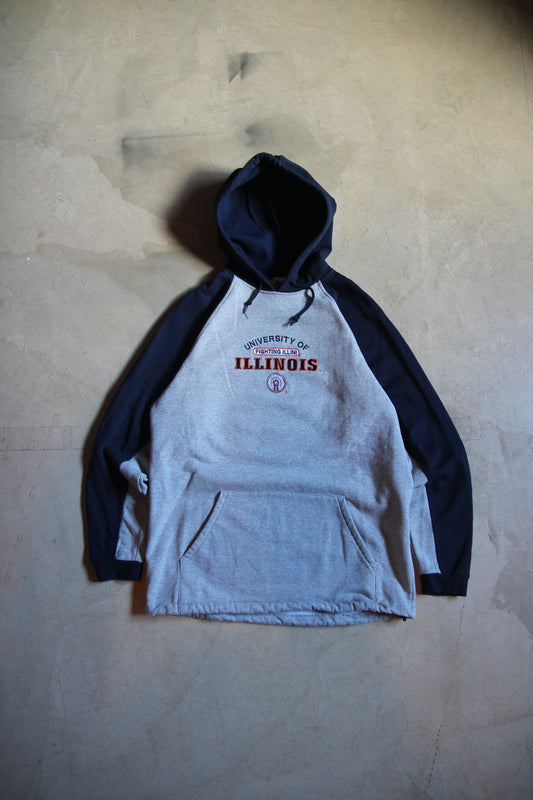 Y2K University of Illinois Hoodie (M)