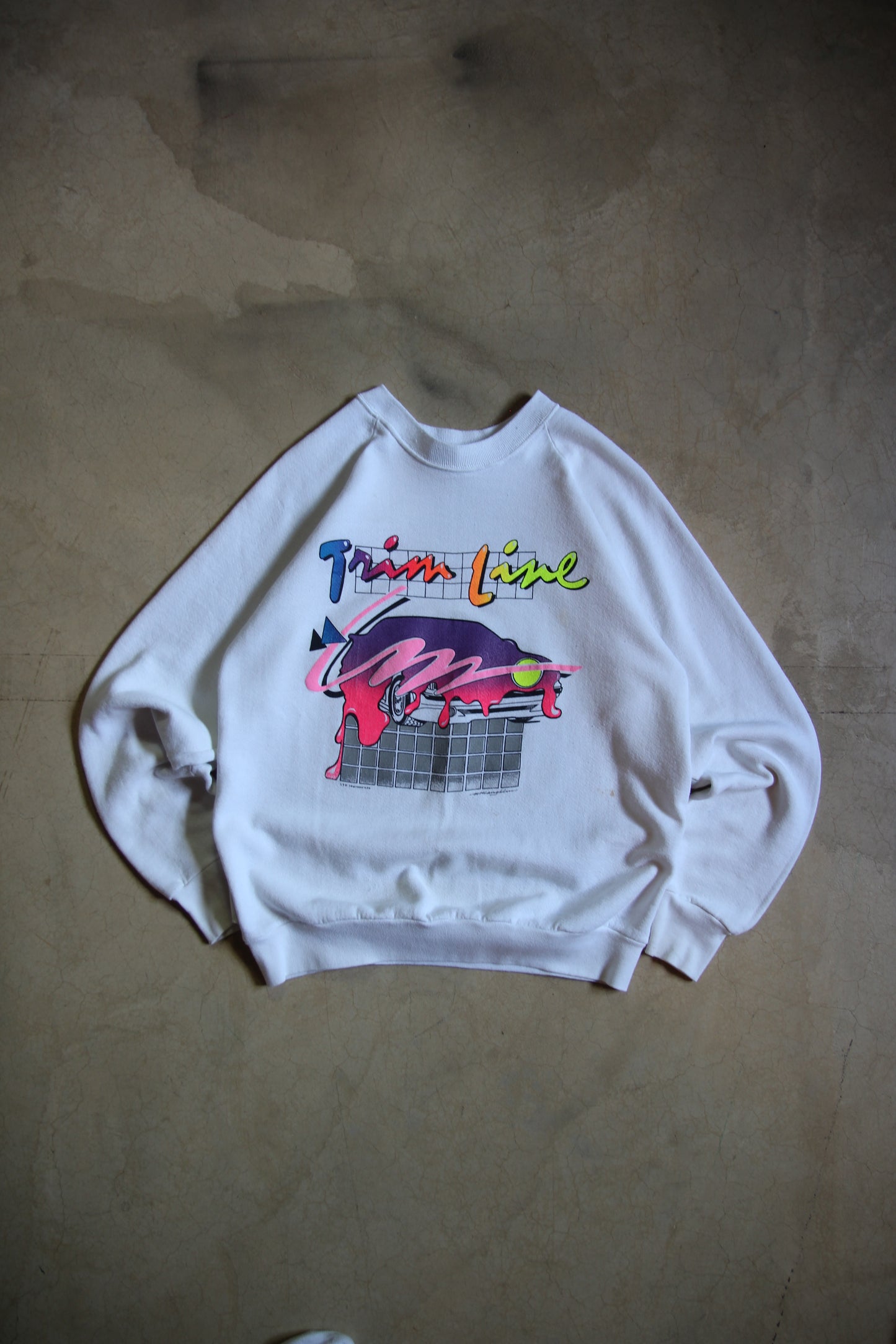 Vintage 80s Trim Line Car Crewneck (S)