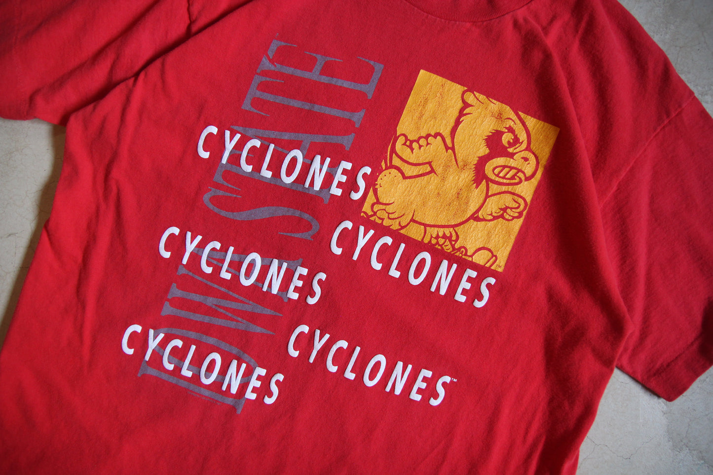 Vintage 90s Iowa State Cyclones Shirt (XL)