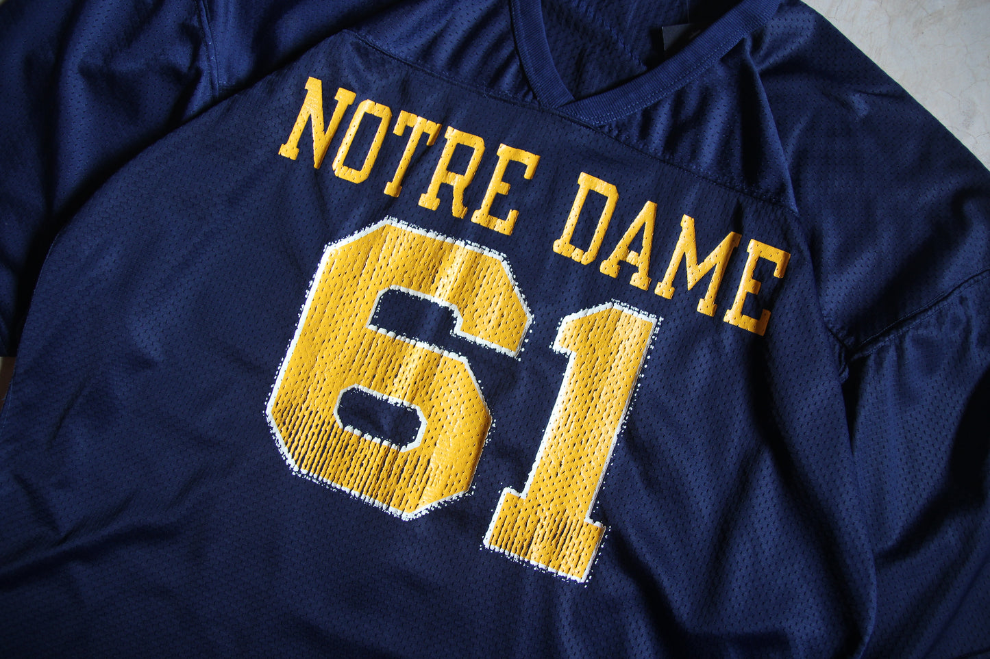 Vintage 90s Notre Dame Football Jersey (XL)