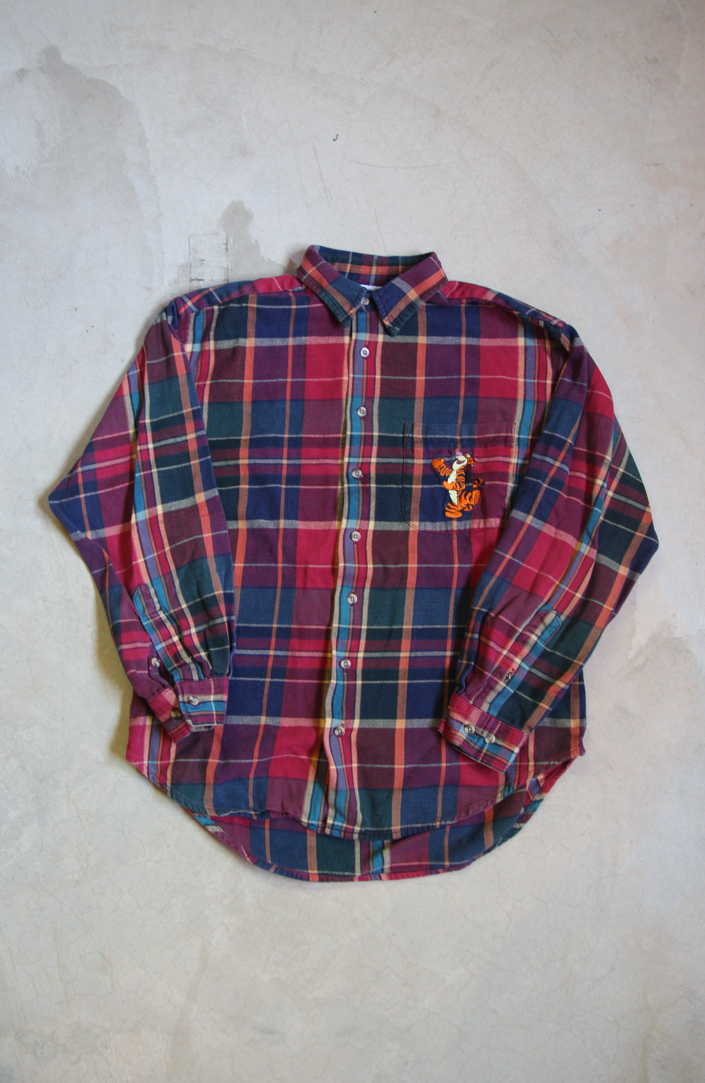 Vintage 90s Tigger Flannel (L)