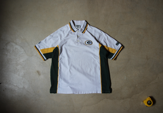 Vintage 90s Lee Sport Green Bay Packers Polo (XL)