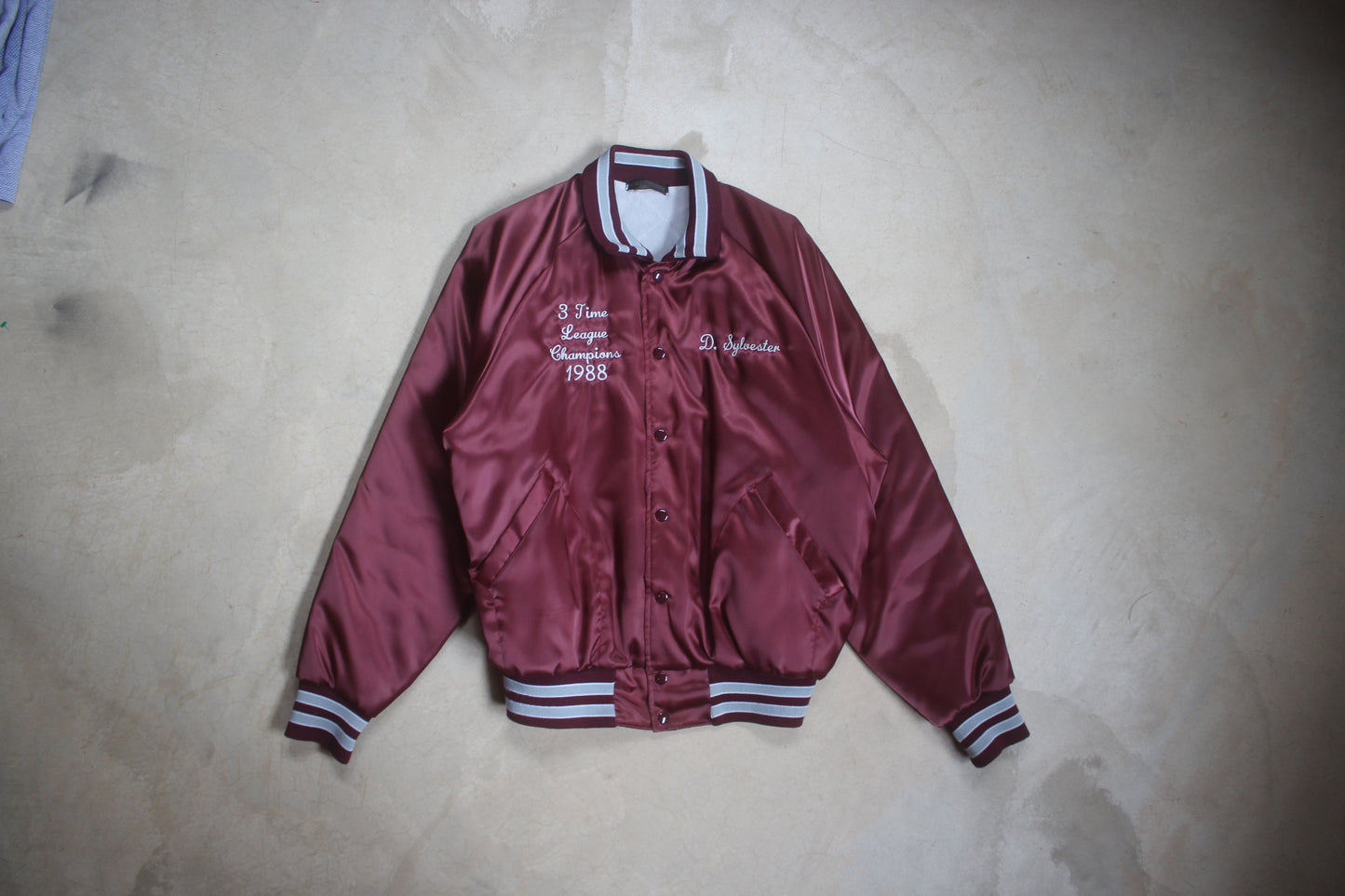 Vintage '88 "Sheet Metal Models" Varsity Jacket (L)