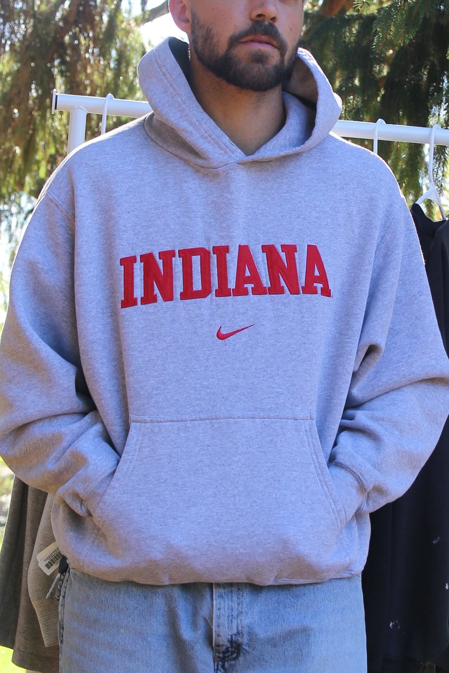 Vintage Indiana Hoosiers Nike Hoodie (L)