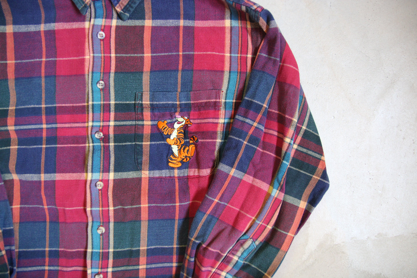 Vintage 90s Tigger Flannel (L)