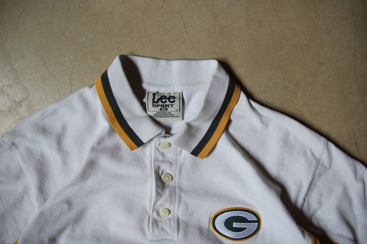 Vintage 90s Lee Sport Green Bay Packers Polo (XL)