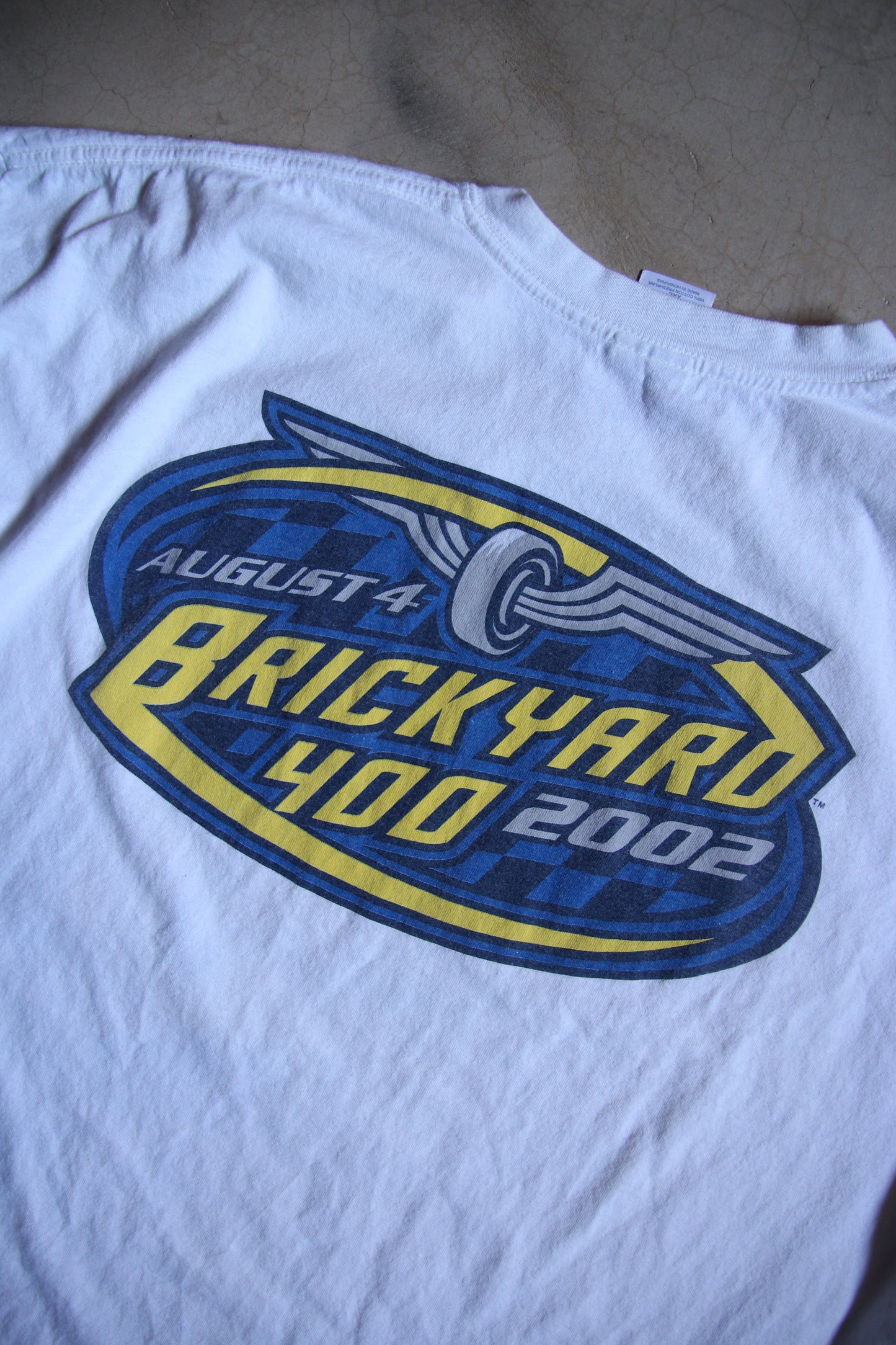 Vintage '02 Brickyard 400 Shirt (XXL)