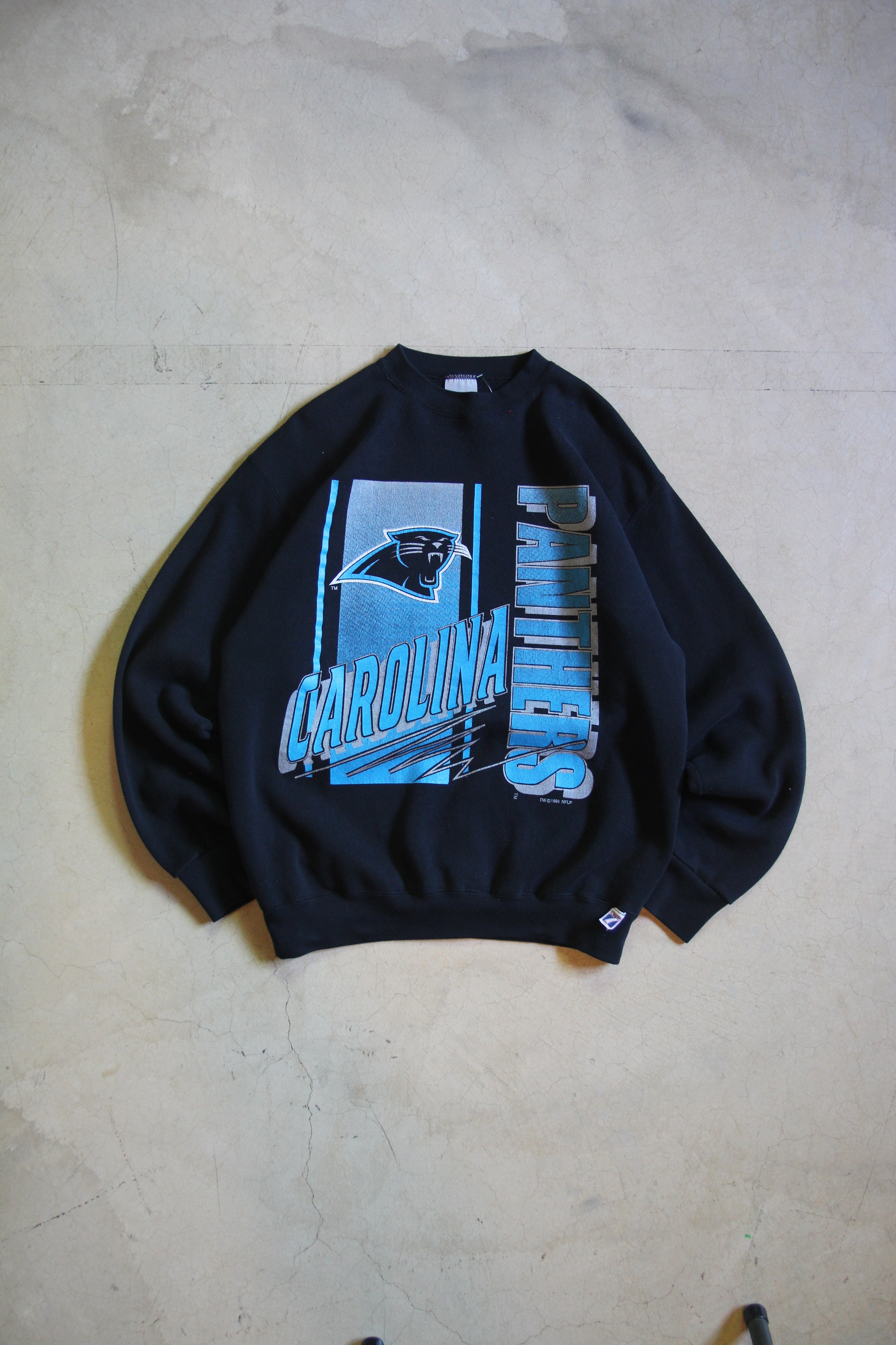 Vintage 90's Carolina Panthers National Football League NFL Sweatshirt Vintage Biglogo Streetwear Crewneck Team NFL Imanuel Lutheran hotsell Panther