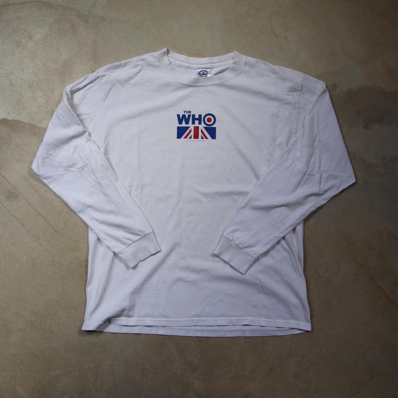 Y2K "The Who" Long Sleeve Shirt (L)