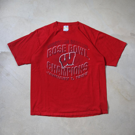 Vintage '99 Wisconsin Rose Bowl Champs Shirt (XL)