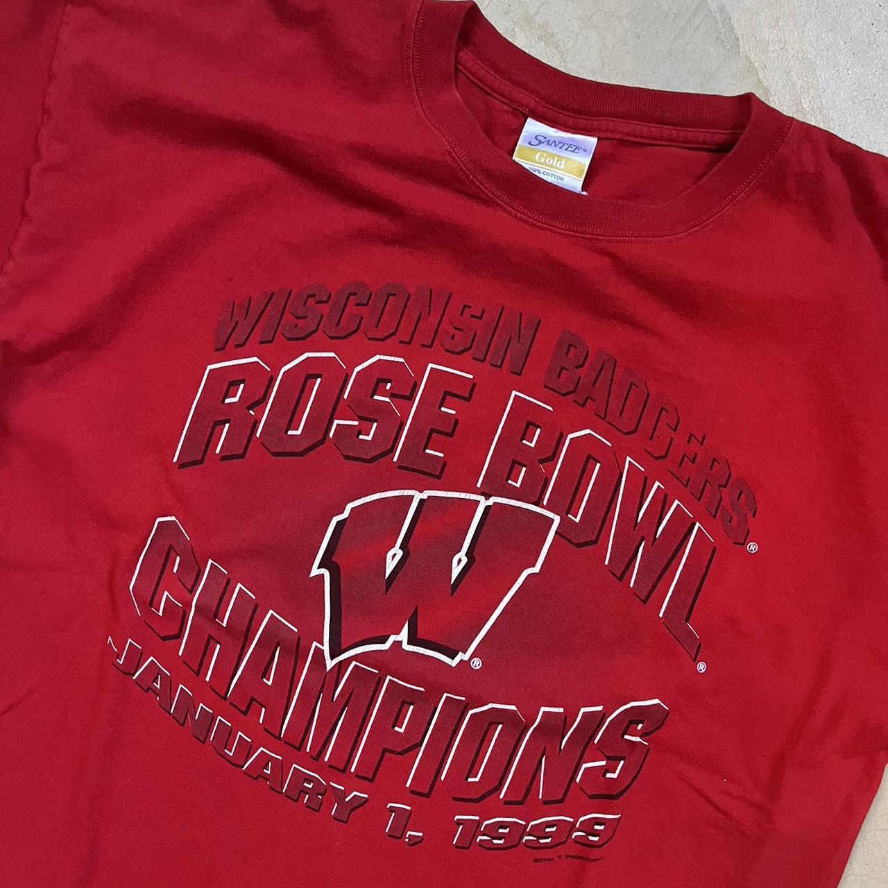 Vintage '99 Wisconsin Rose Bowl Champs Shirt (XL)