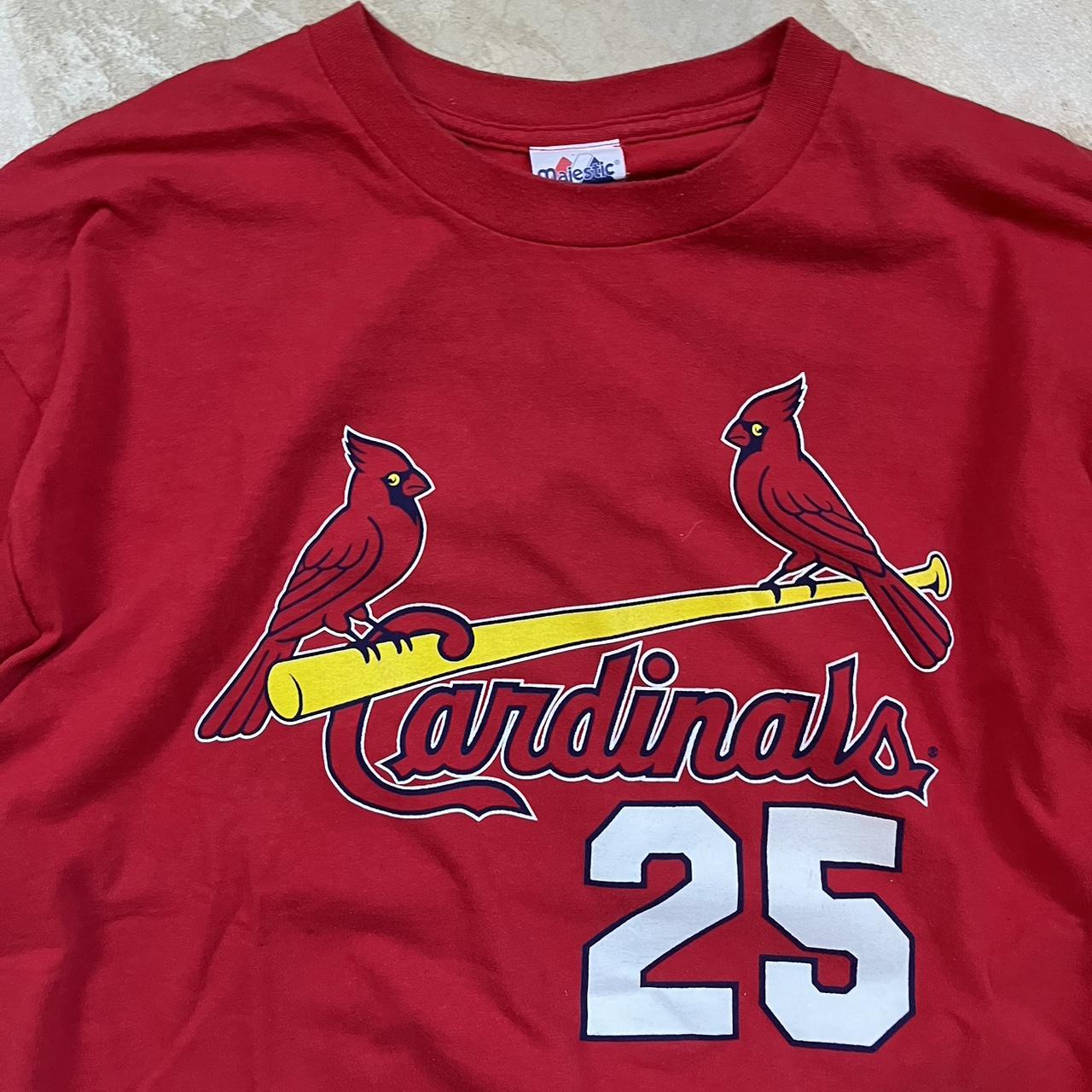 Vintage Mark McGwire #25 St. Louis Cardinals Shirt (XL)