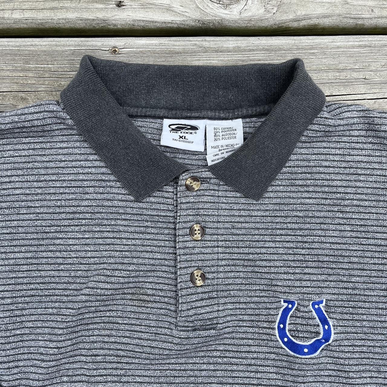 Vintage '99 Indianapolis Colts Long Sleeve Polo (XL)