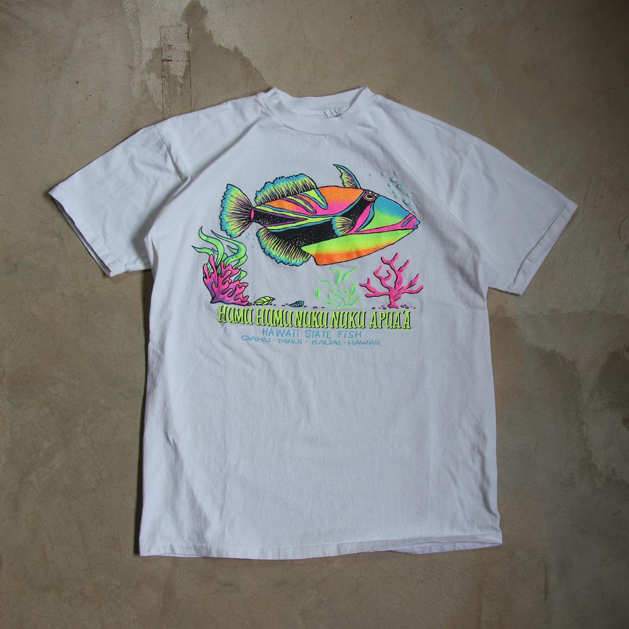 Vintage 90s Humu Humu Nuku Nuku Apua'a Shirt (L)