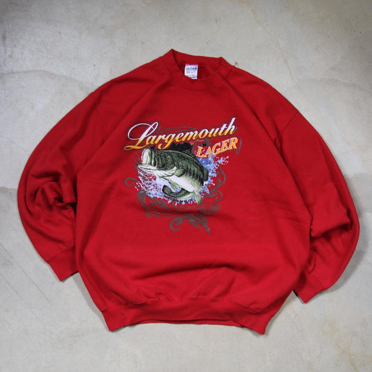 Vintage Largemouth Lager Crewneck (L)