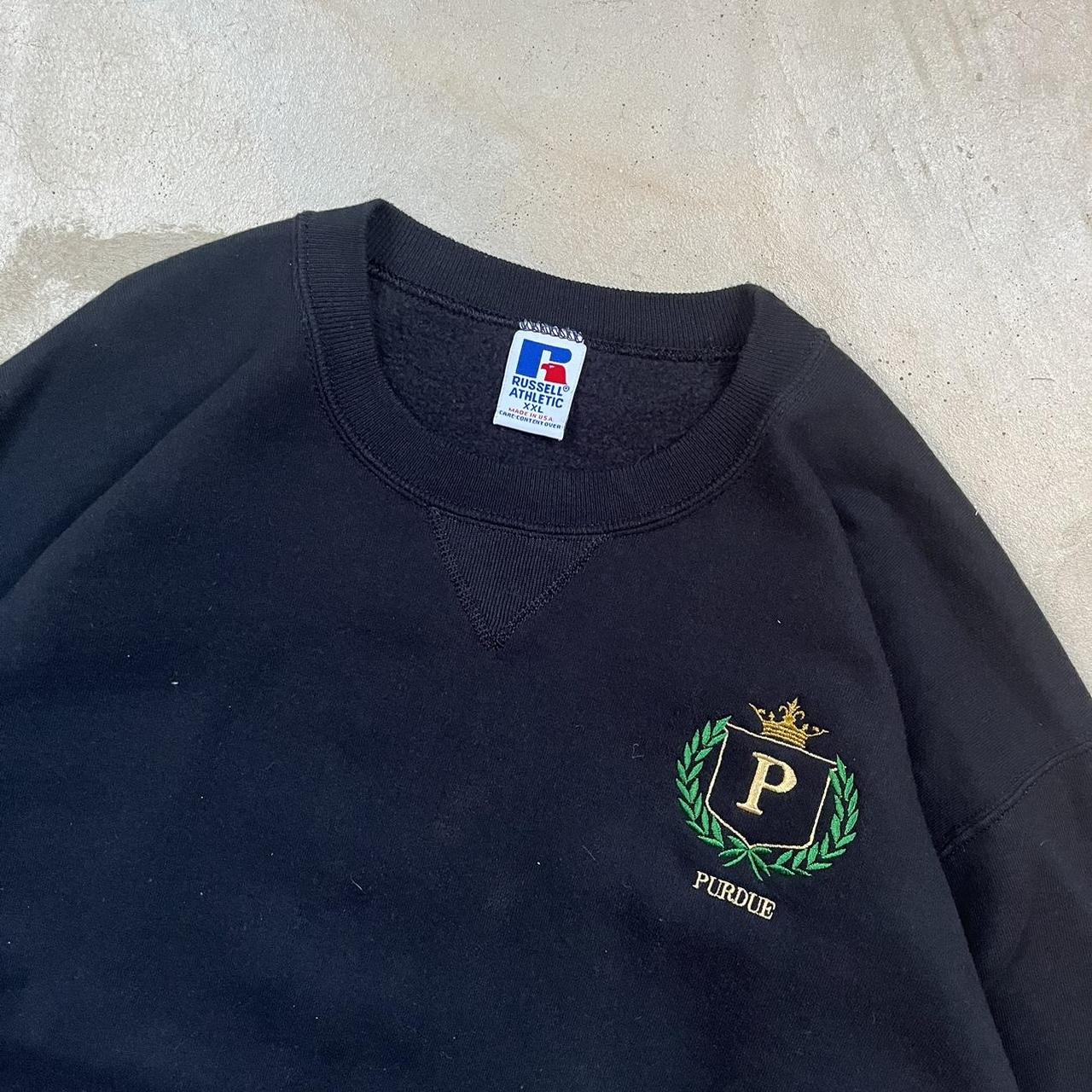 Vintage 90s Purdue University Wreath Logo Crewneck (XXL)