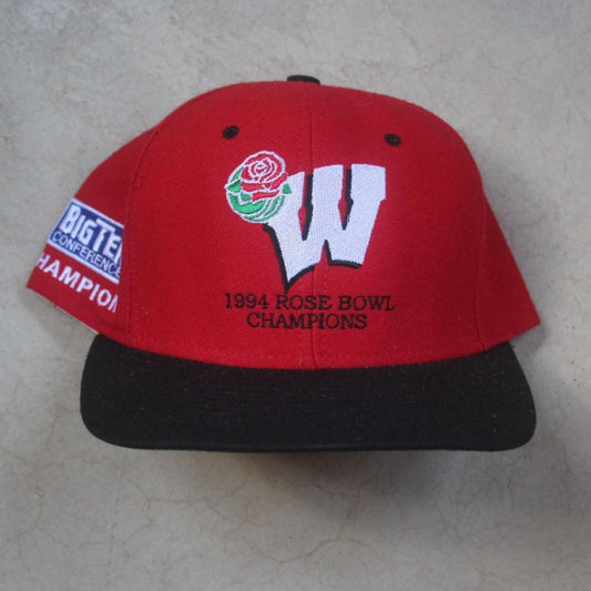 Vintage '94 Wisconsin Badgers Rose Bowl Snapback