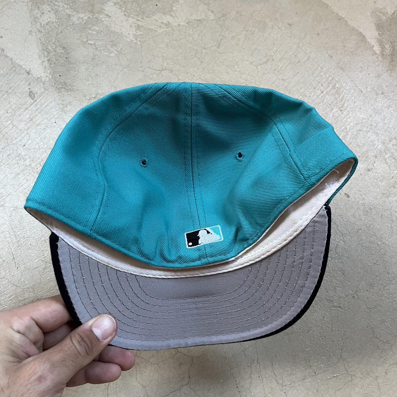 Vintage 90s Florida Marlins Fitted Hat