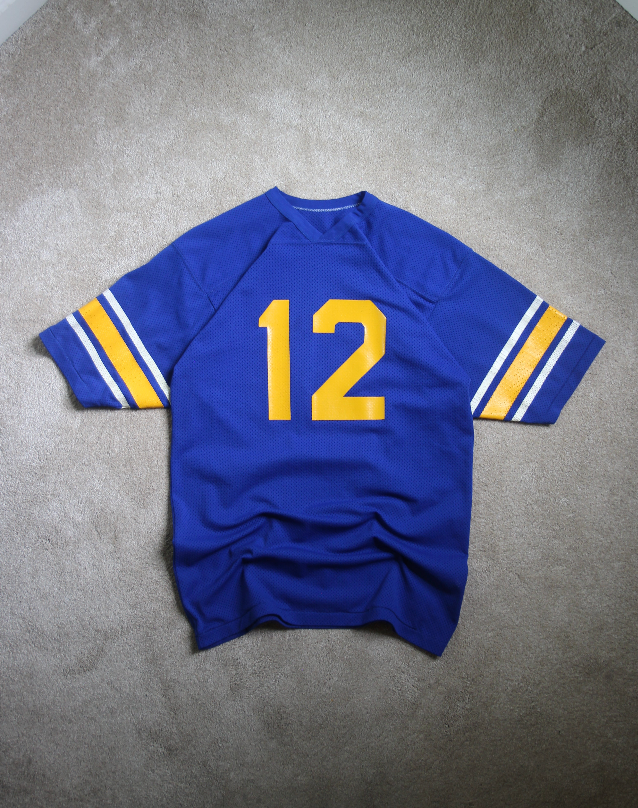 Vintage 80s #12 Football Jersey (XL)